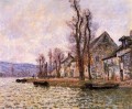 die Biegung der Seine bei Lavacourt Winter Claude Monet